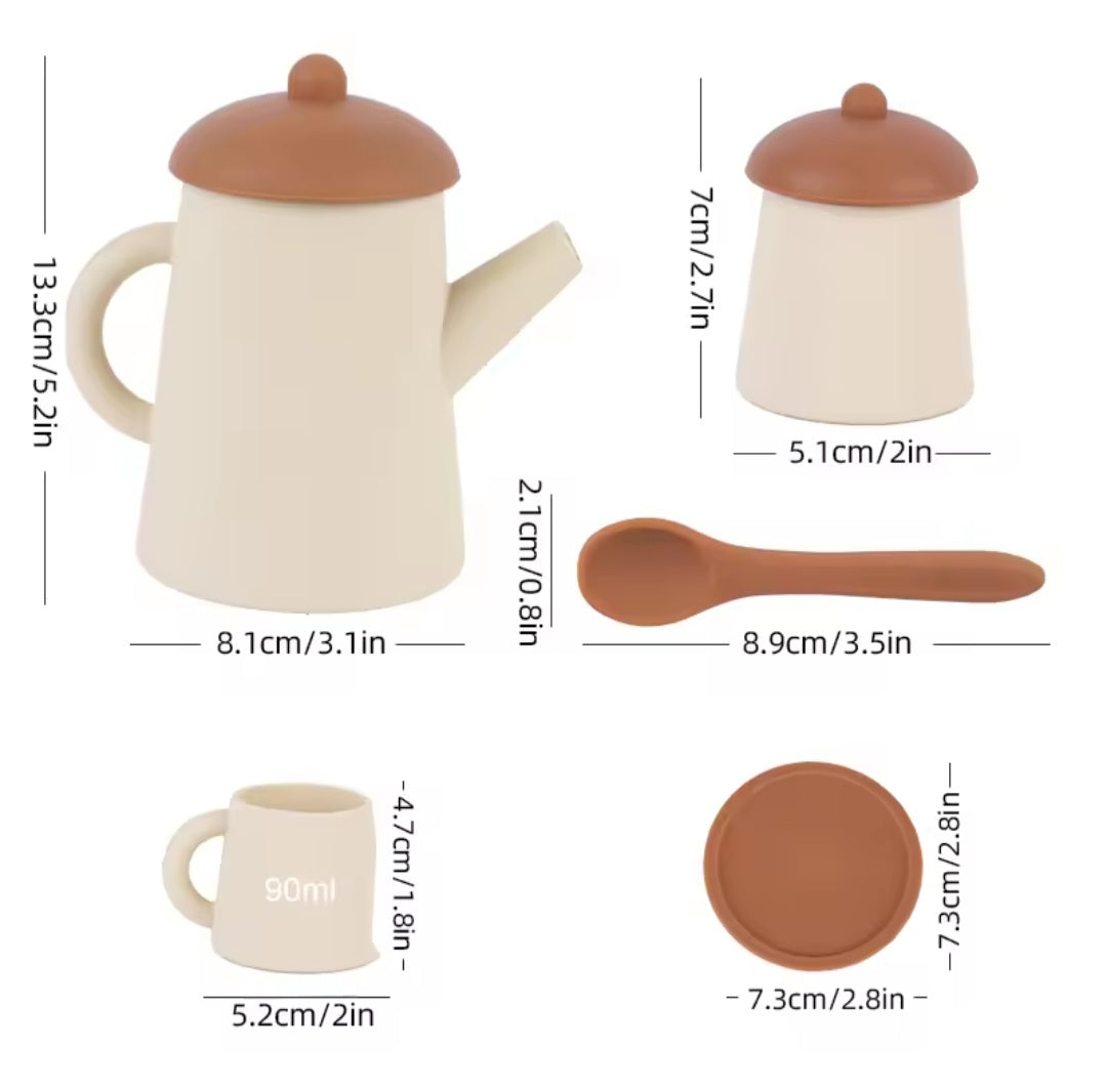 Silicone Coffee Set