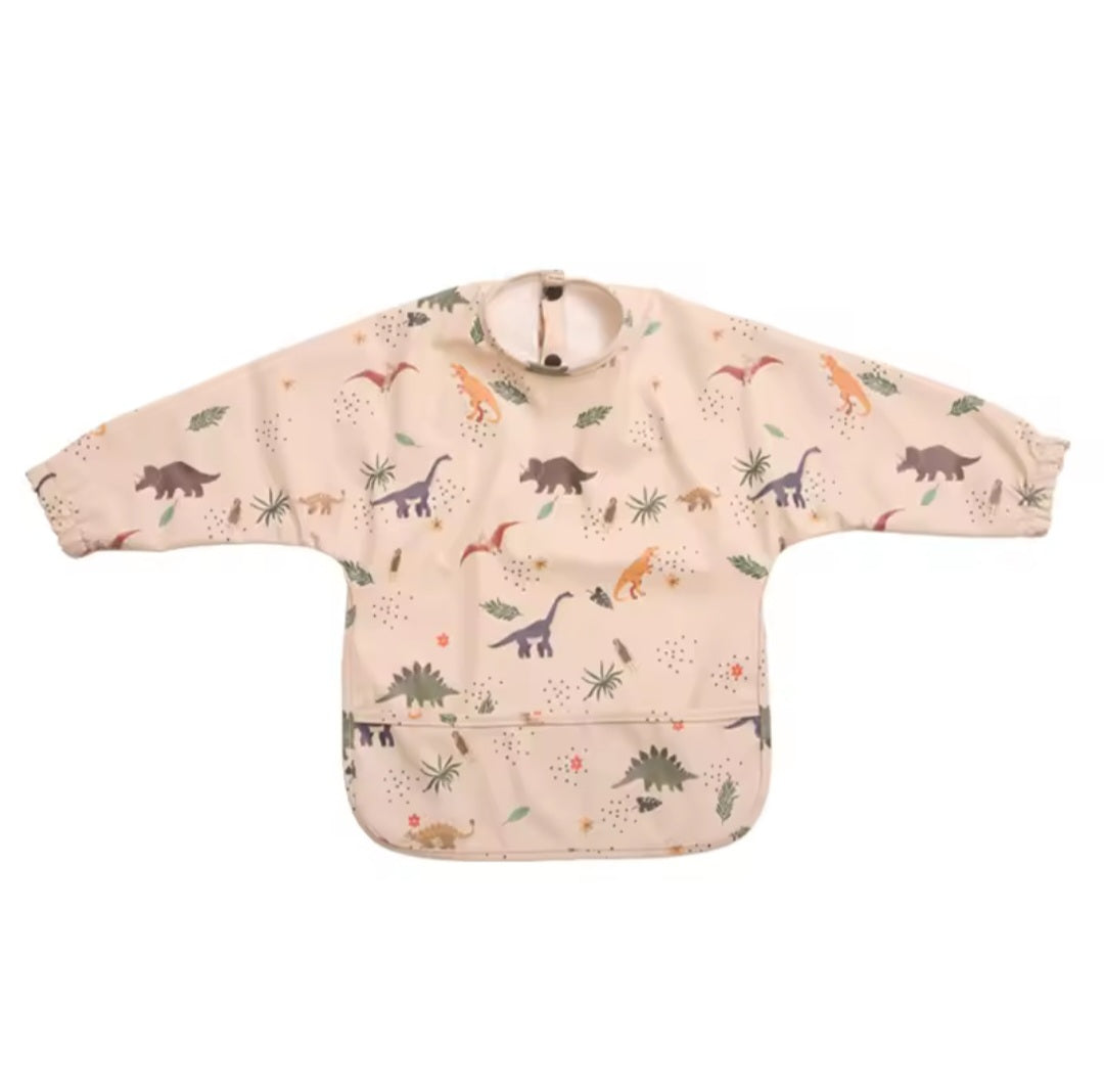 Long Sleeve Bib - Dino
