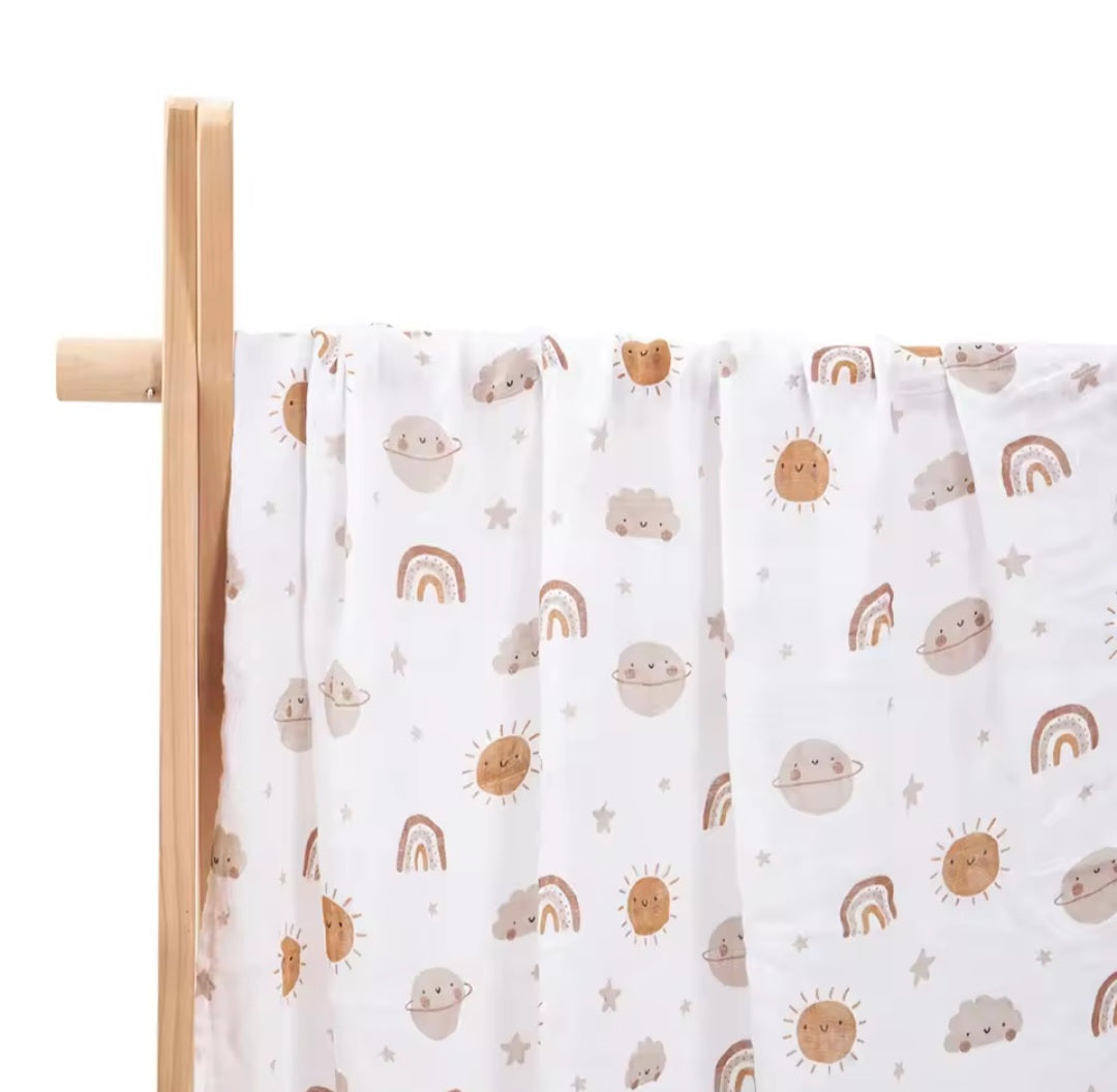 Muslin Swaddle- Space