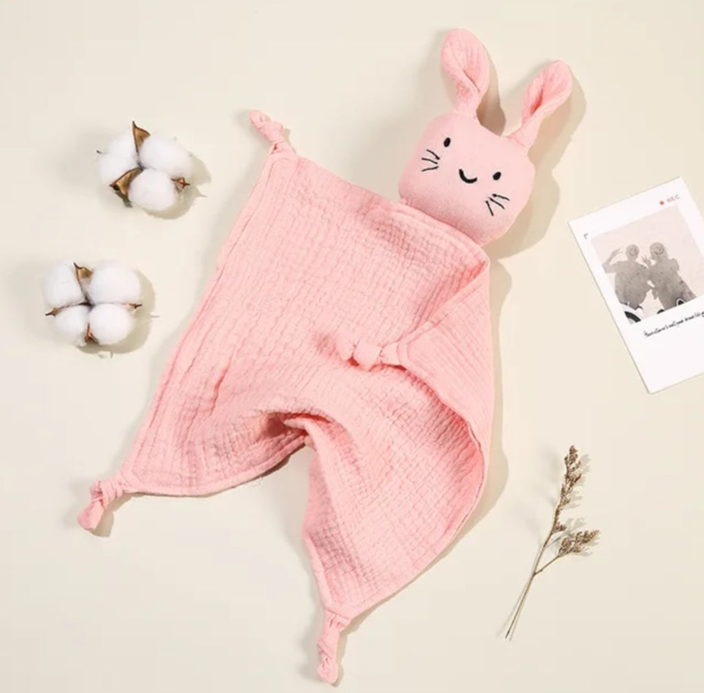 Bunny Comforter - light pink