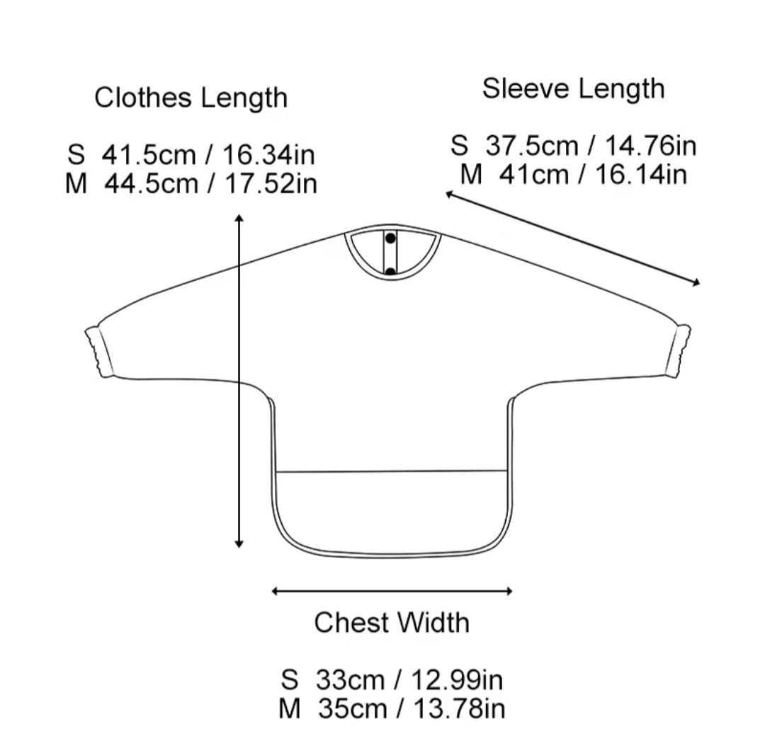 Long Sleeve Bib - Cherry