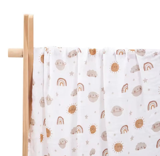 Muslin Swaddle- Space