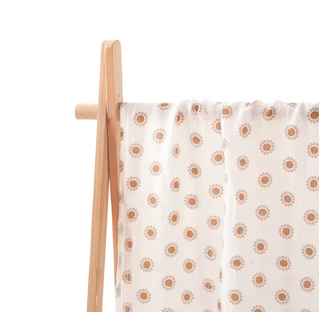 Muslin Swaddle - Sun