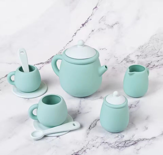 Silicone Tea Party Set - green